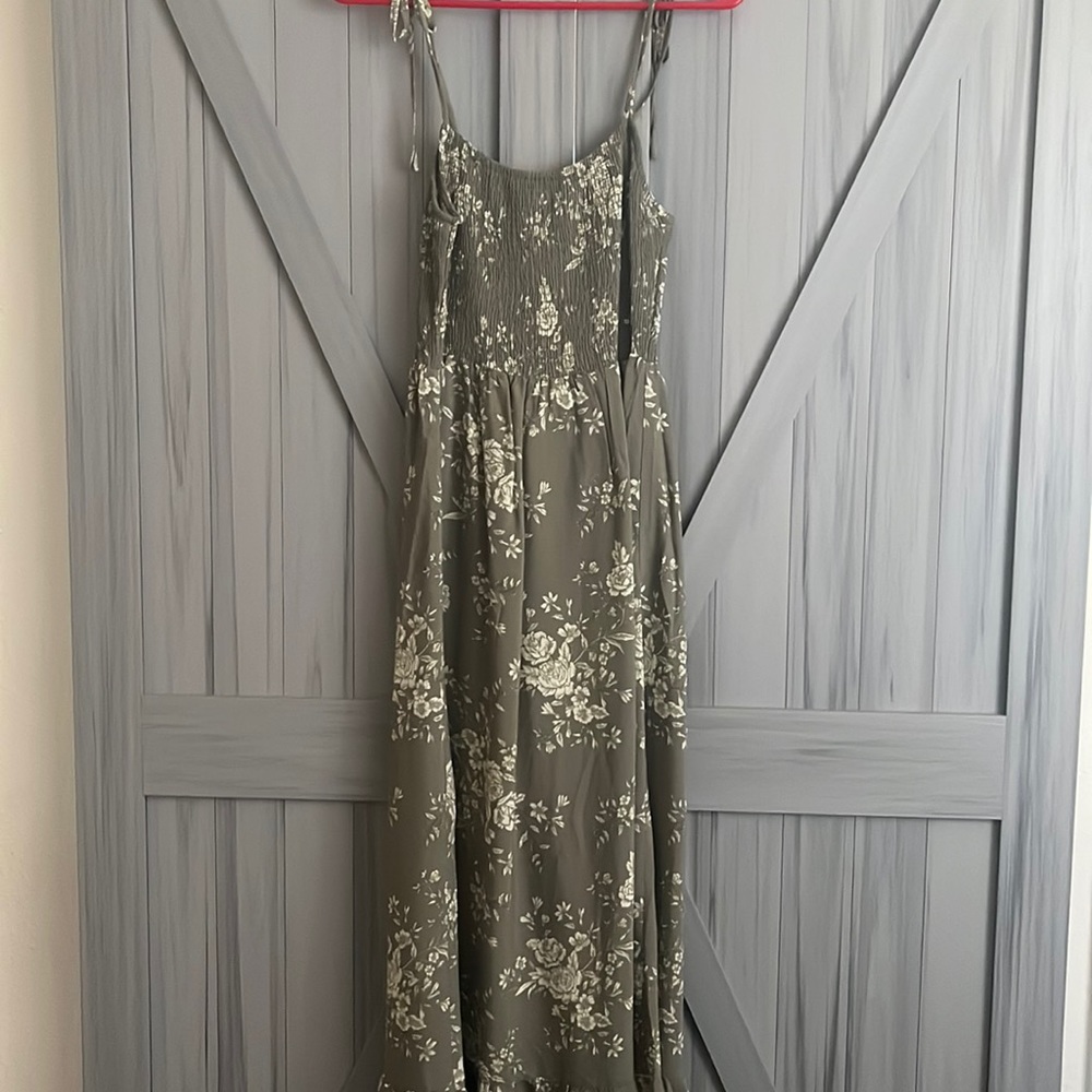 Green moss color forever 21 size m dress